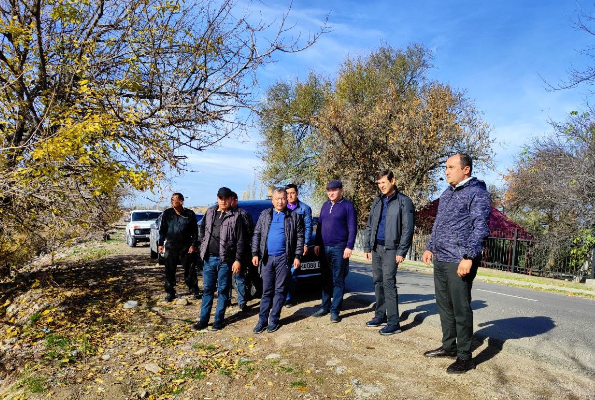 Parkent tumani hokimi bilan birgalikda hududdagi o‘zan tozalash ishlari o‘rganildi.