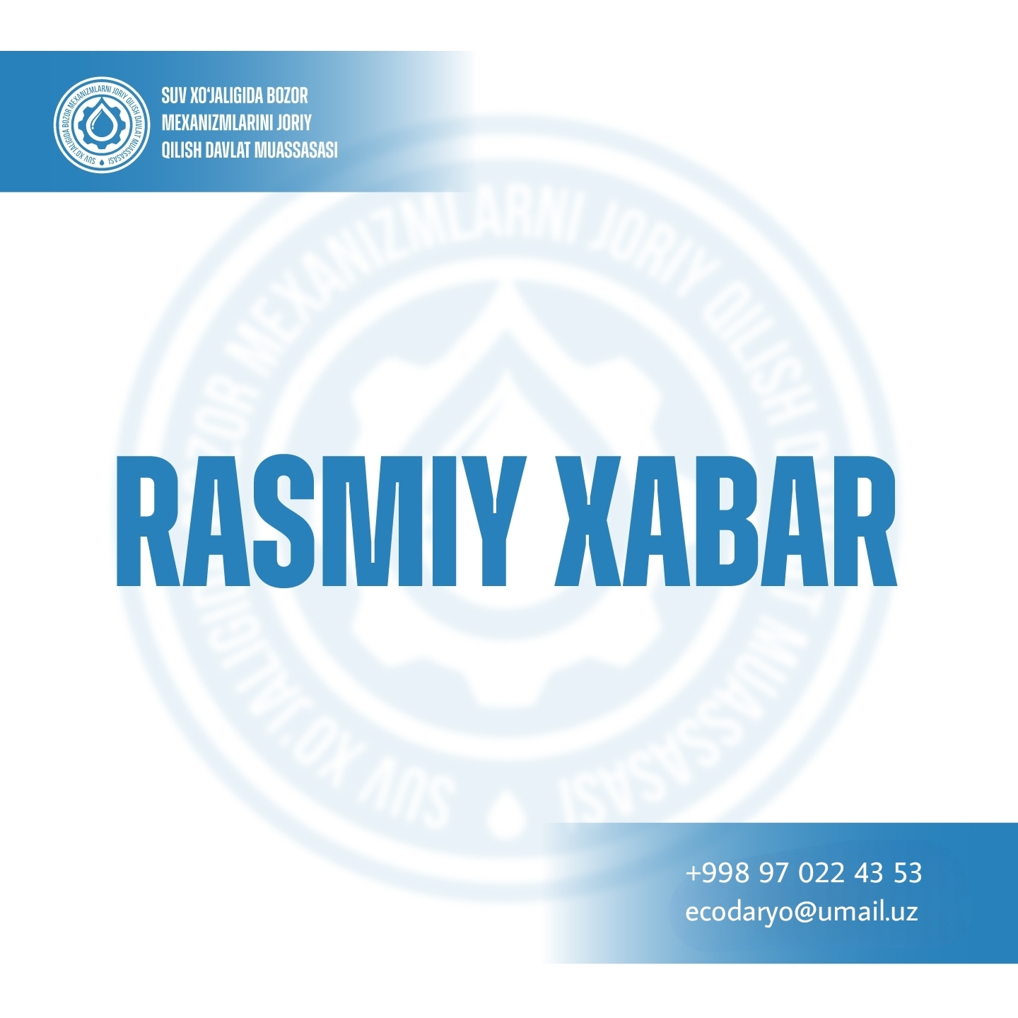 Rasmiy xabar