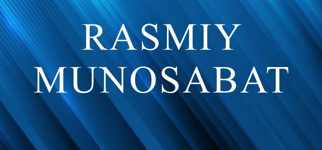 Rasmiy munosabat