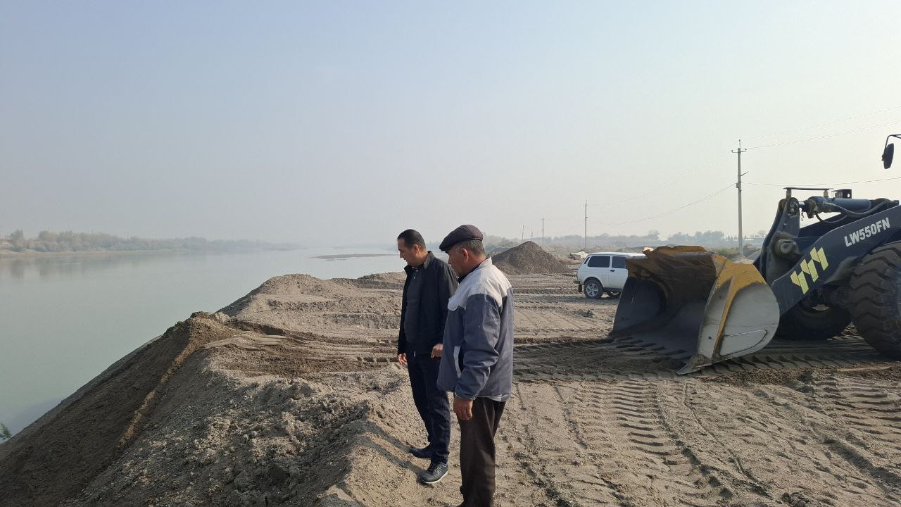 Sirdaryo daryosi o‘zanidagi uchastkalar o‘rganildi