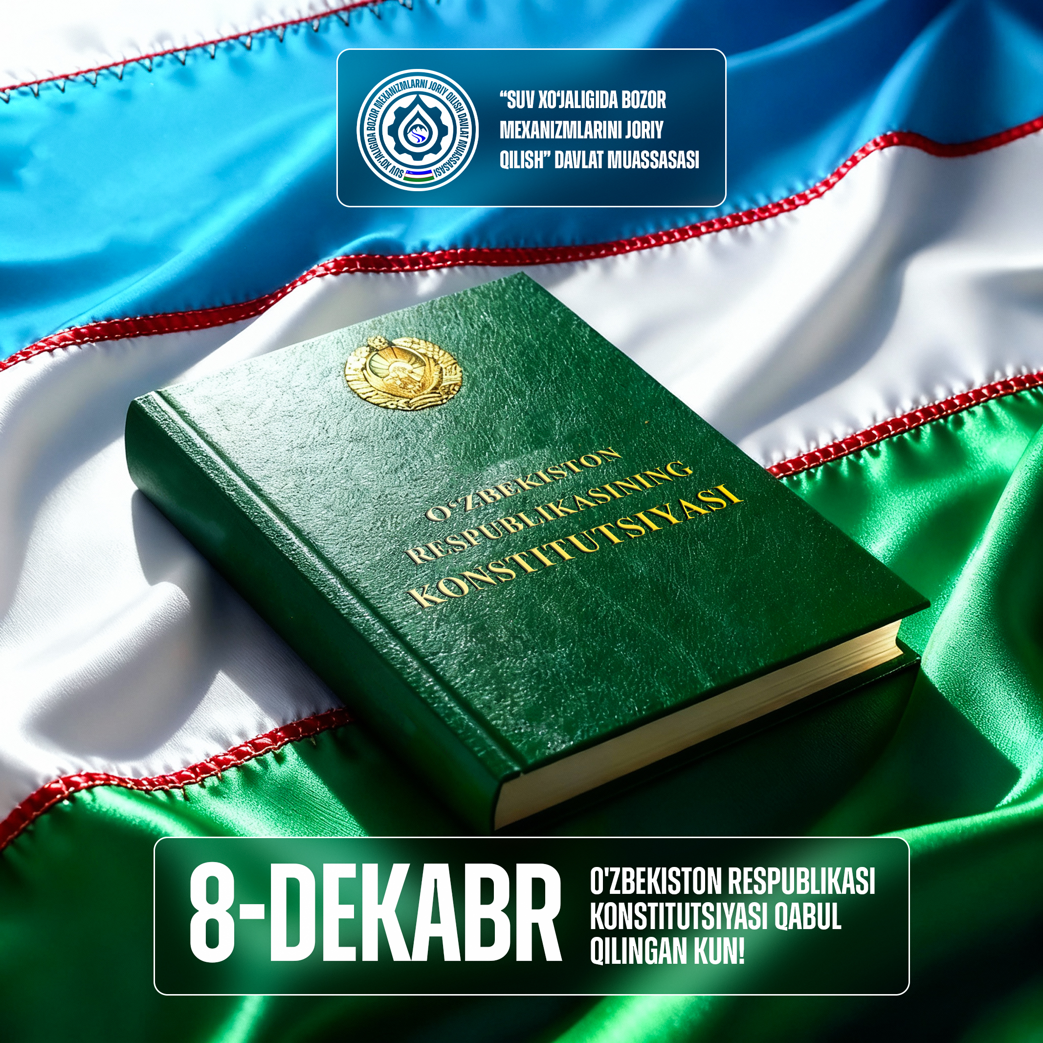 Konstitutsiya — yurt tinchligi va fuqarolar farovonligining huquqiy negizi!